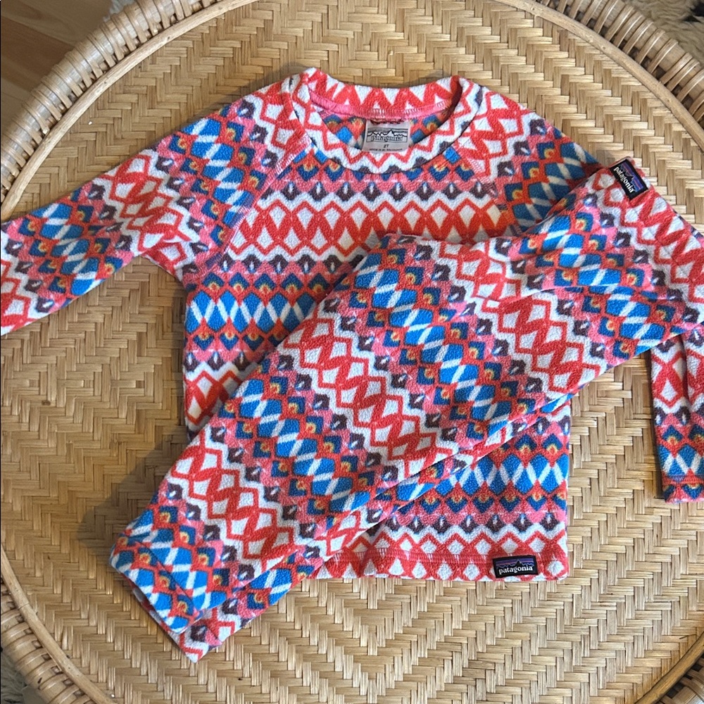 Patagonia Kids' matching set fleece size 2T